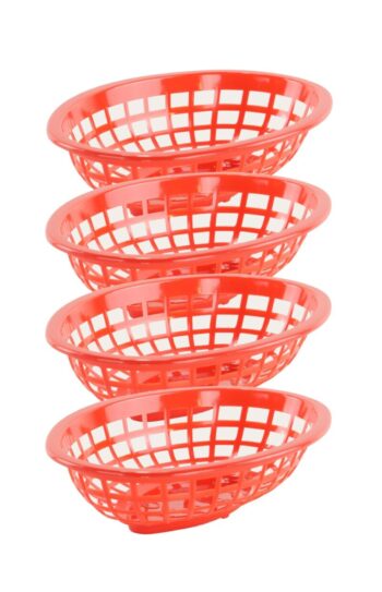 Classic Basket (6 Stck, Rot)
