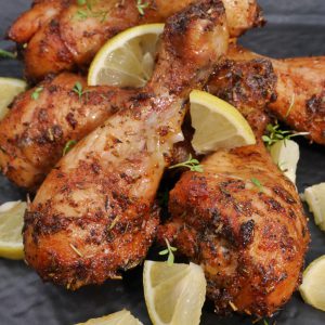 chicken drumsticks mit zitrone 2