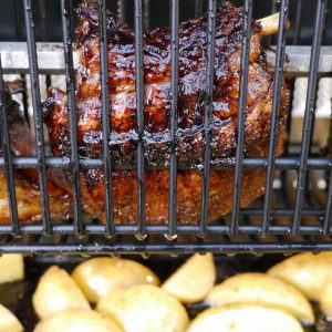 Rotisserie Ribs 2 rotisserie ribs im Korb