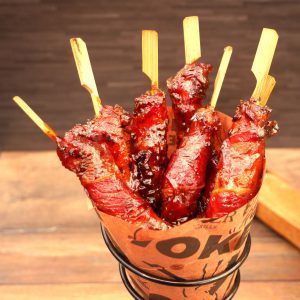 rib fingers in einer Papiertüte