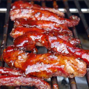rib fingers (4) frisch glasierte rib fingers