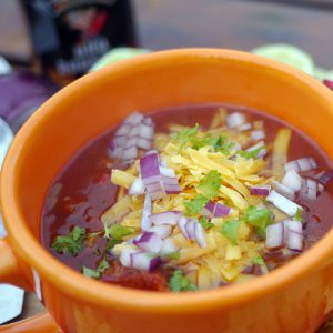 Texas Brisket Chili 1 texas Brisket Chili in Tasse