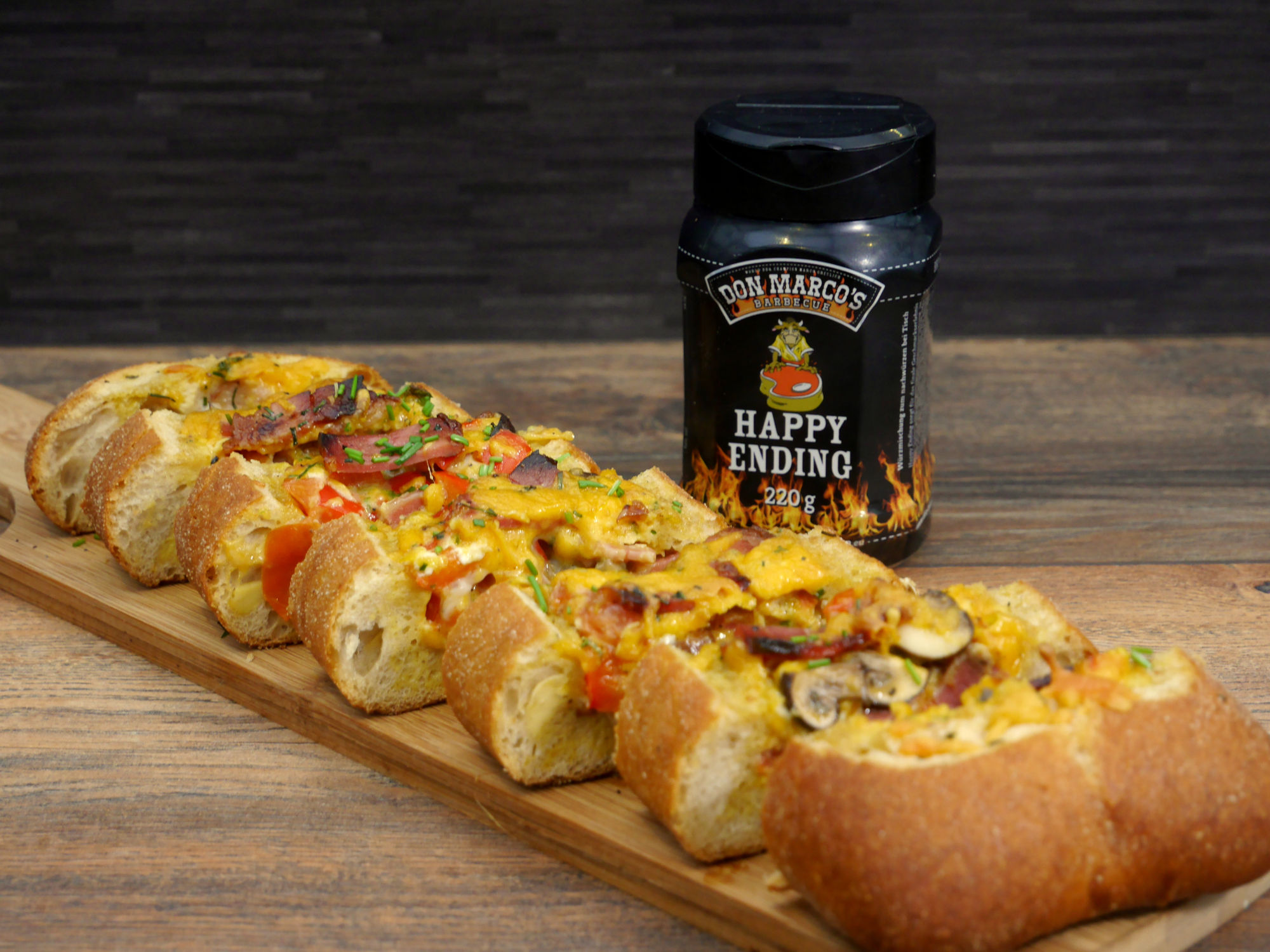 ciabatta main gefülltes ciabatta mit Happy Ending