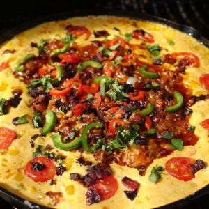 Queso Fundido 2 Queso Fundido in Gußpfanne