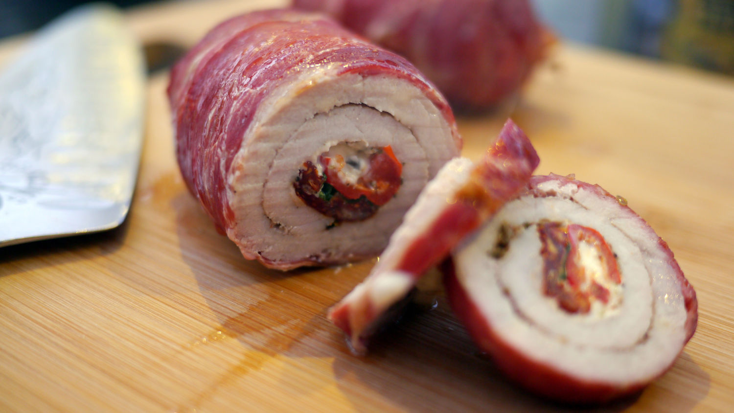 piggy rolls main fertige und aufgeschnittene Piggy Rolls