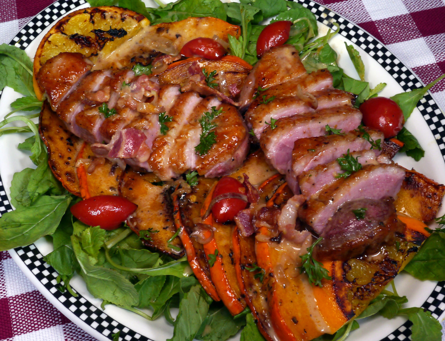 entenbrust kürbis main entenbrust grillen mit hokkaido kürbis
