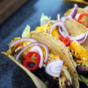 fast fertiger Pulled Beef Taco
