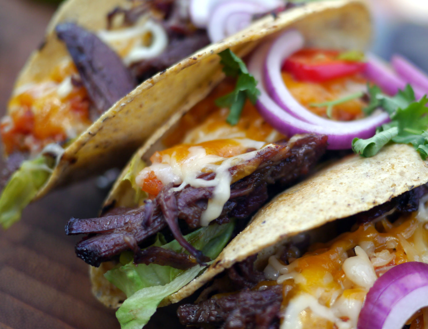 pulled beef taco main Pulled Beef Taco in Vollendung
