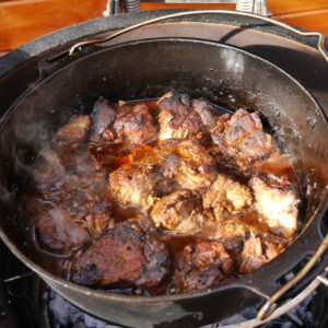 carnitas 1 Fleisch für carnitas im Dutch Oven