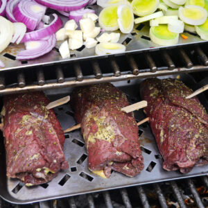 angus 3 angus rouladen im Grill